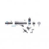 Complete set bestaand uit Bronchoscope Head, 5 tubes, Lateral Double Port, Injection Cannula