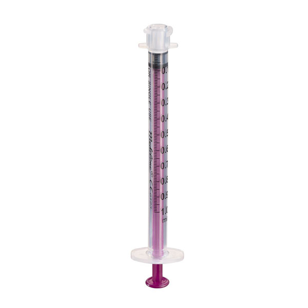 MediLime ENFit 1ml Low Dose Tip syringe with wings