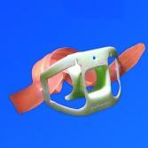 Bijtblok met hoofdband en tongdepressor